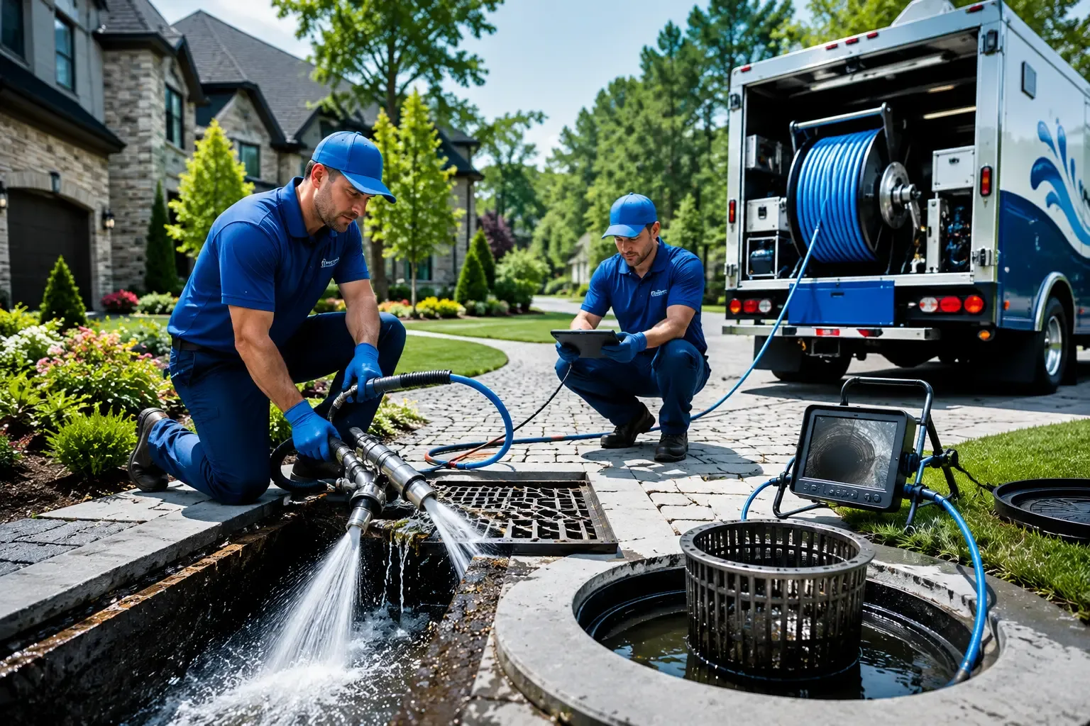 Local outdoor drain cleaning professionals in Steubenville, OH